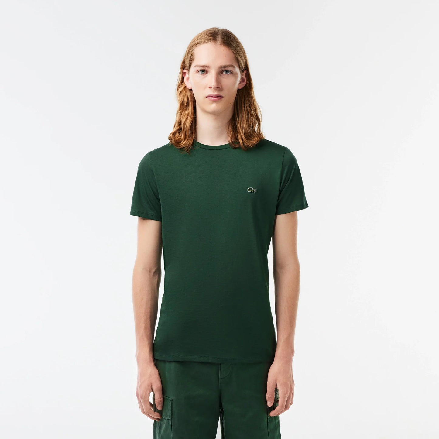 Polo Básico Lacoste Verde Oscuro