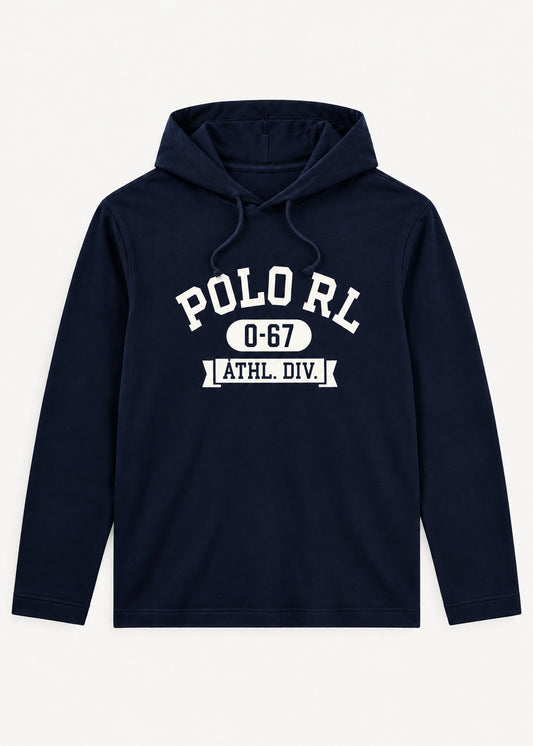 Polo Ralph Lauren con Capucha Azul Marino Athl