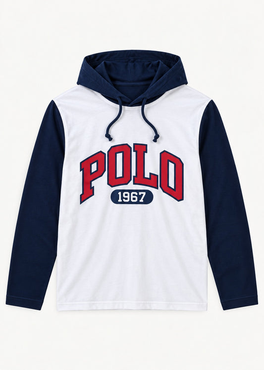 Polo Ralph Lauren con Capucha Multicolor Blanco