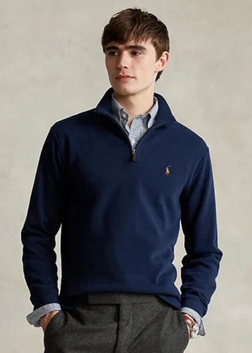 Sweater 1/4 Ralph Lauren Azul