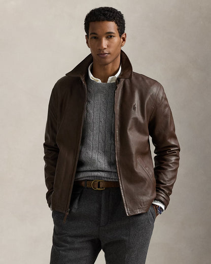 The Bayville Leather Jacket Brown [A PEDIDO]