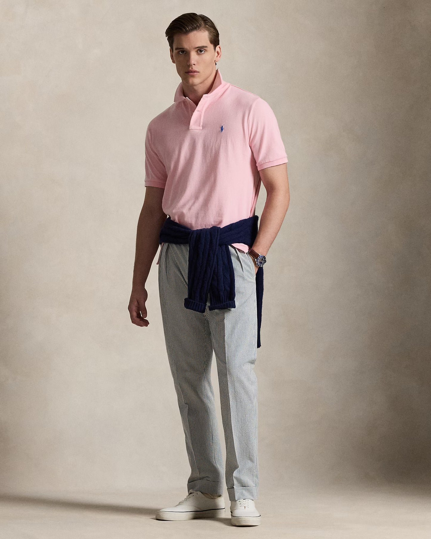 Camisero Ralph Lauren Rosado