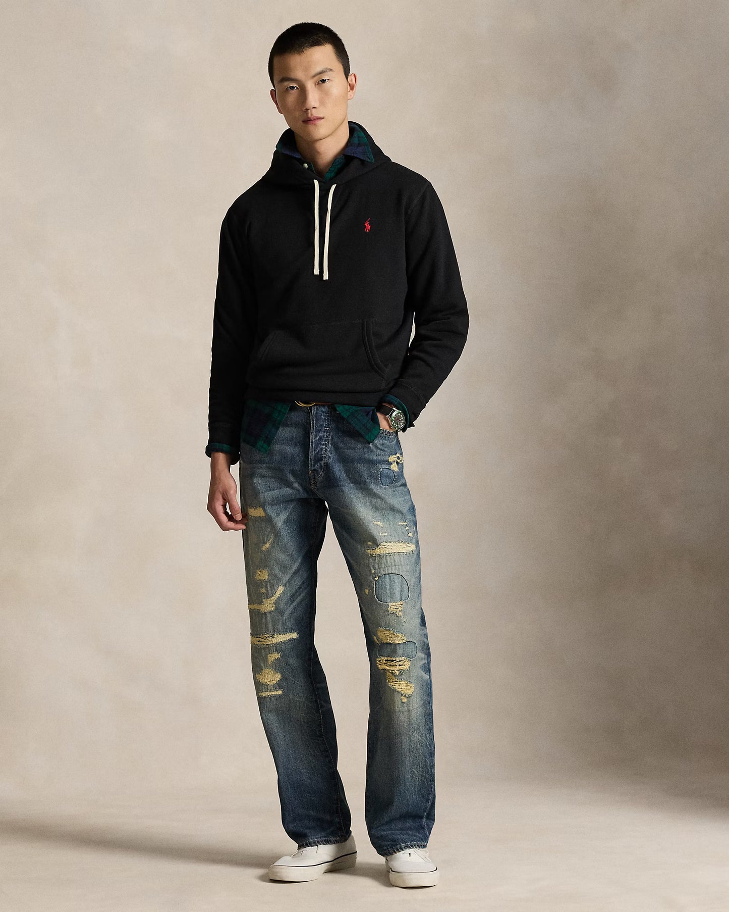Polera Ralph Lauren Negra
