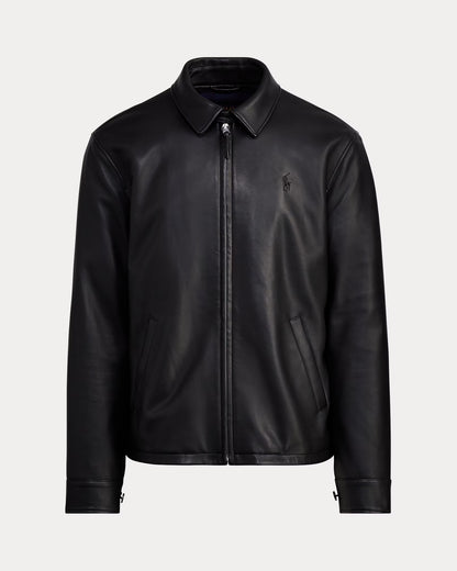 The Bayville Leather Jacket Black [A PEDIDO]