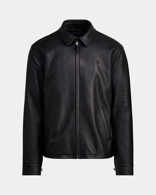 The Bayville Leather Jacket Black [A PEDIDO]
