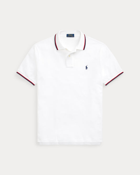 Camisero Ralph Lauren Blanco Listado