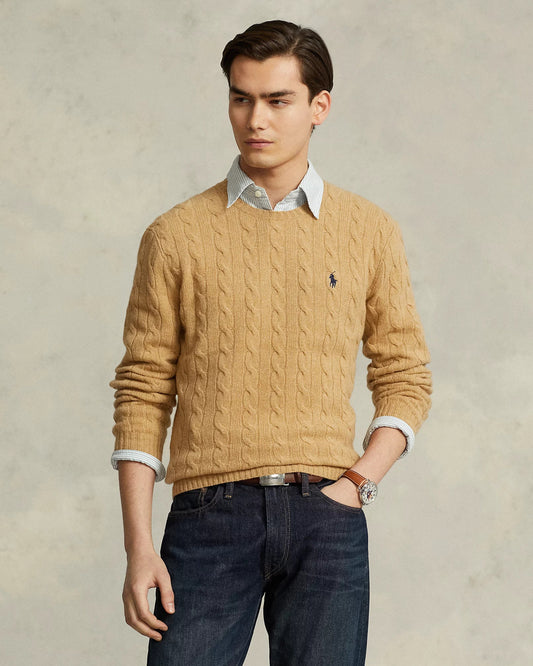 Sweater Ralph Lauren Camel [A PEDIDO]