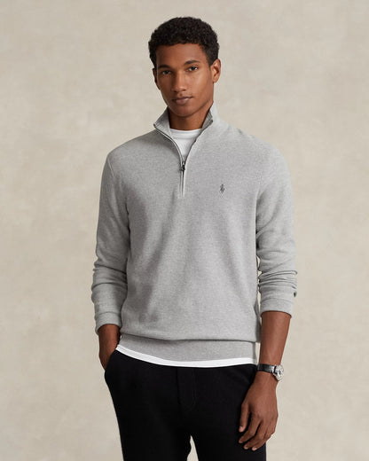 Sweater 1/4 Ralph Lauren Gris