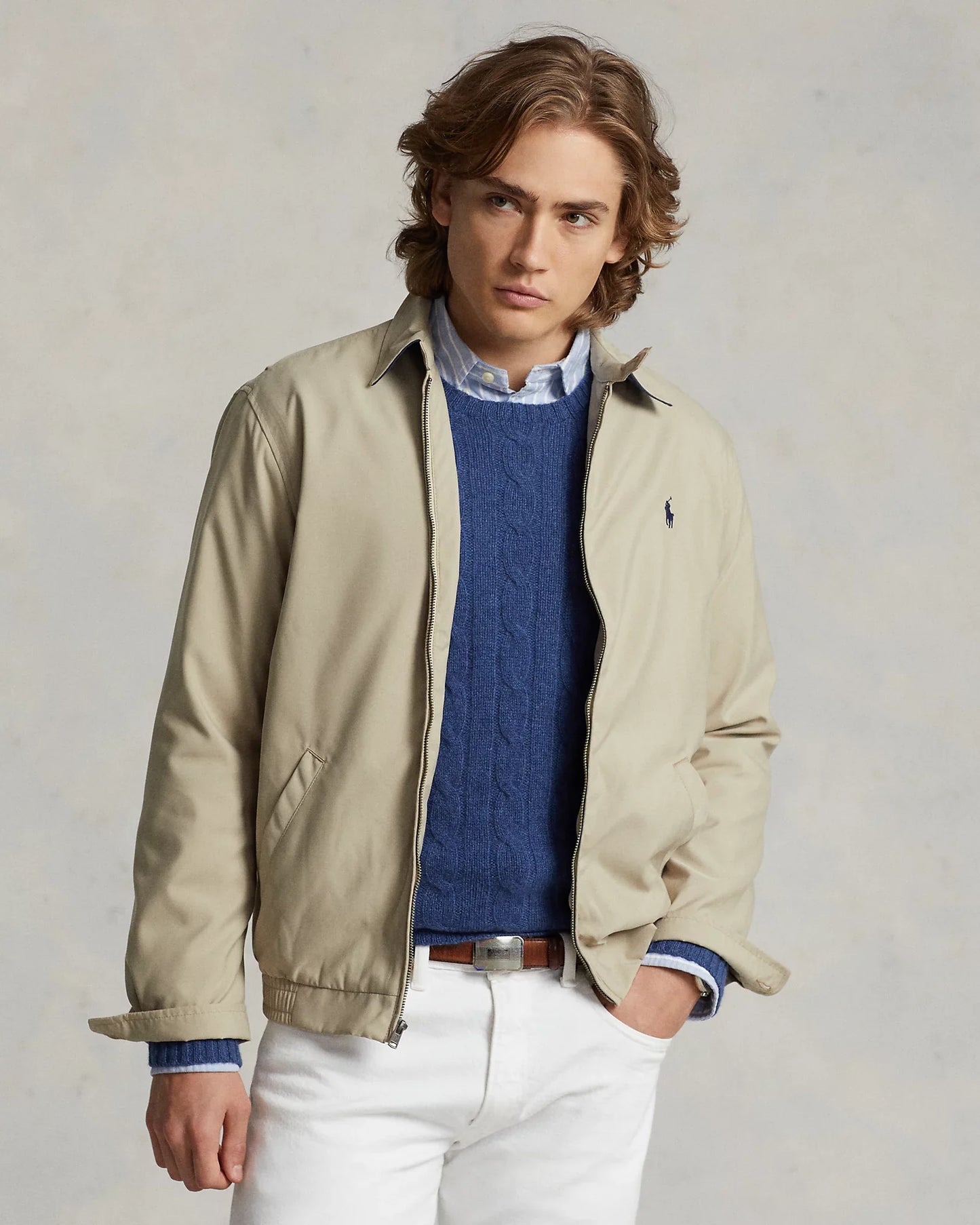 Preventa Casaca Ralph Lauren Bi-Swing Beige