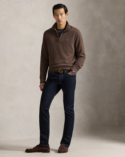 Sweater 1/4 Ralph Lauren Marron