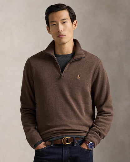 Sweater 1/4 Ralph Lauren Marron