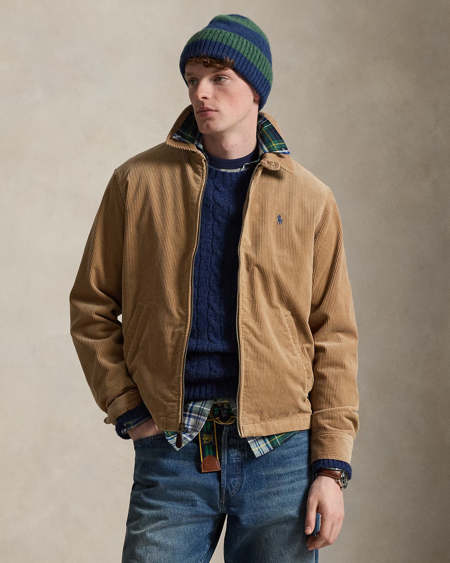 The Wynton Corduroy Jacket Khaki [A PEDIDO]