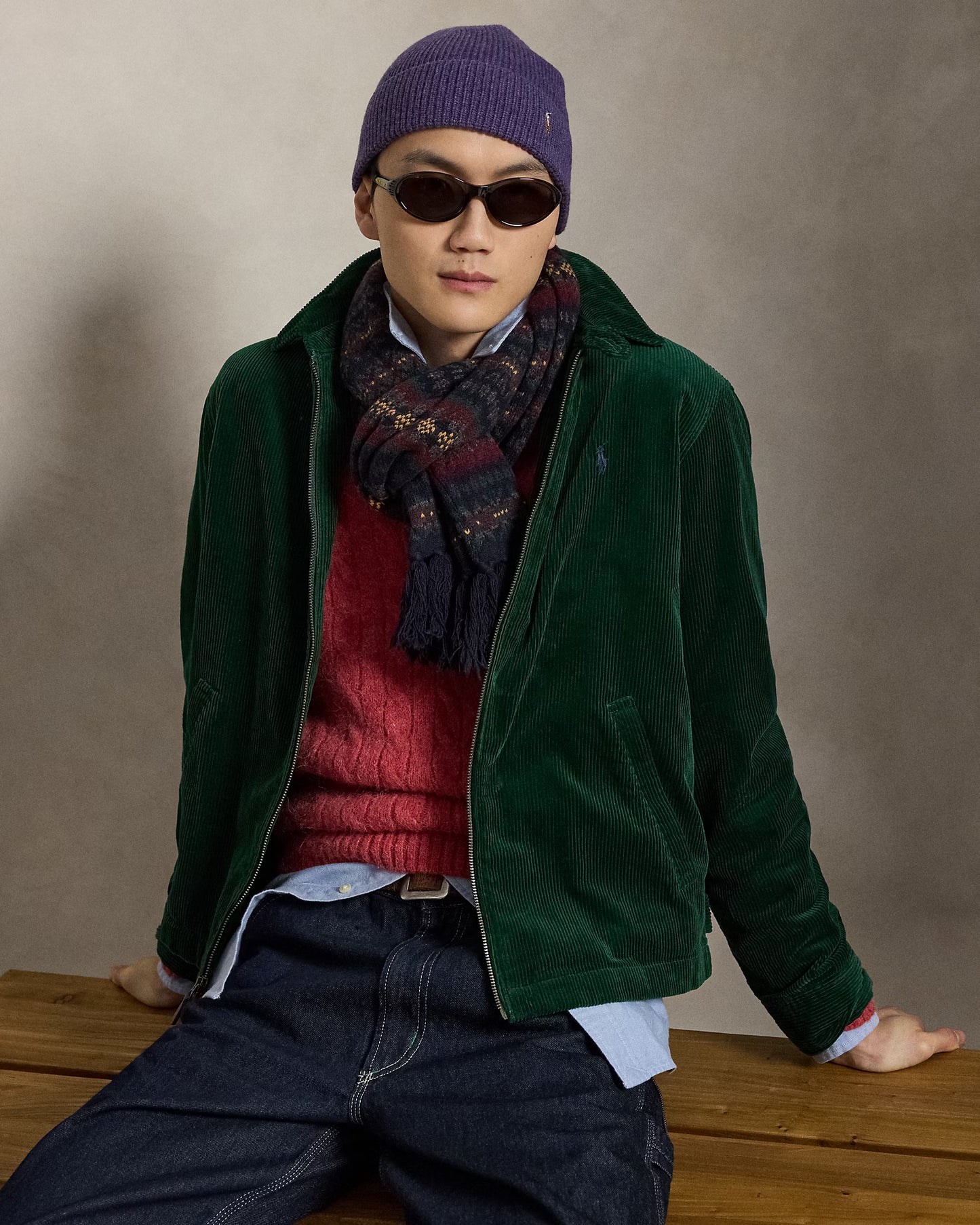 The Wynton Corduroy Jacket Green [A PEDIDO]