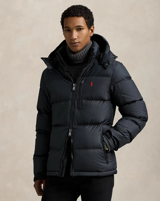 Casaca Ralph Lauren Gorham de plumón Negro [A PEDIDO]