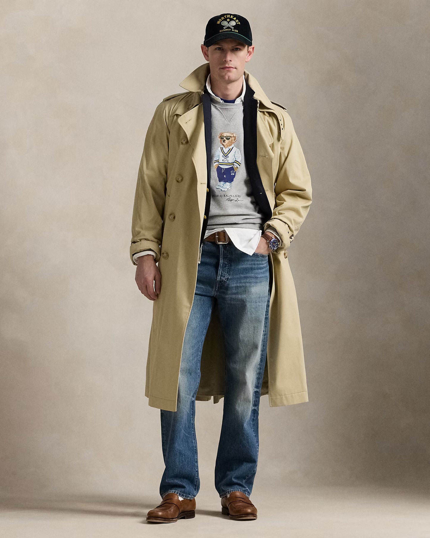 Polo Bear Fleece Sweatshirt