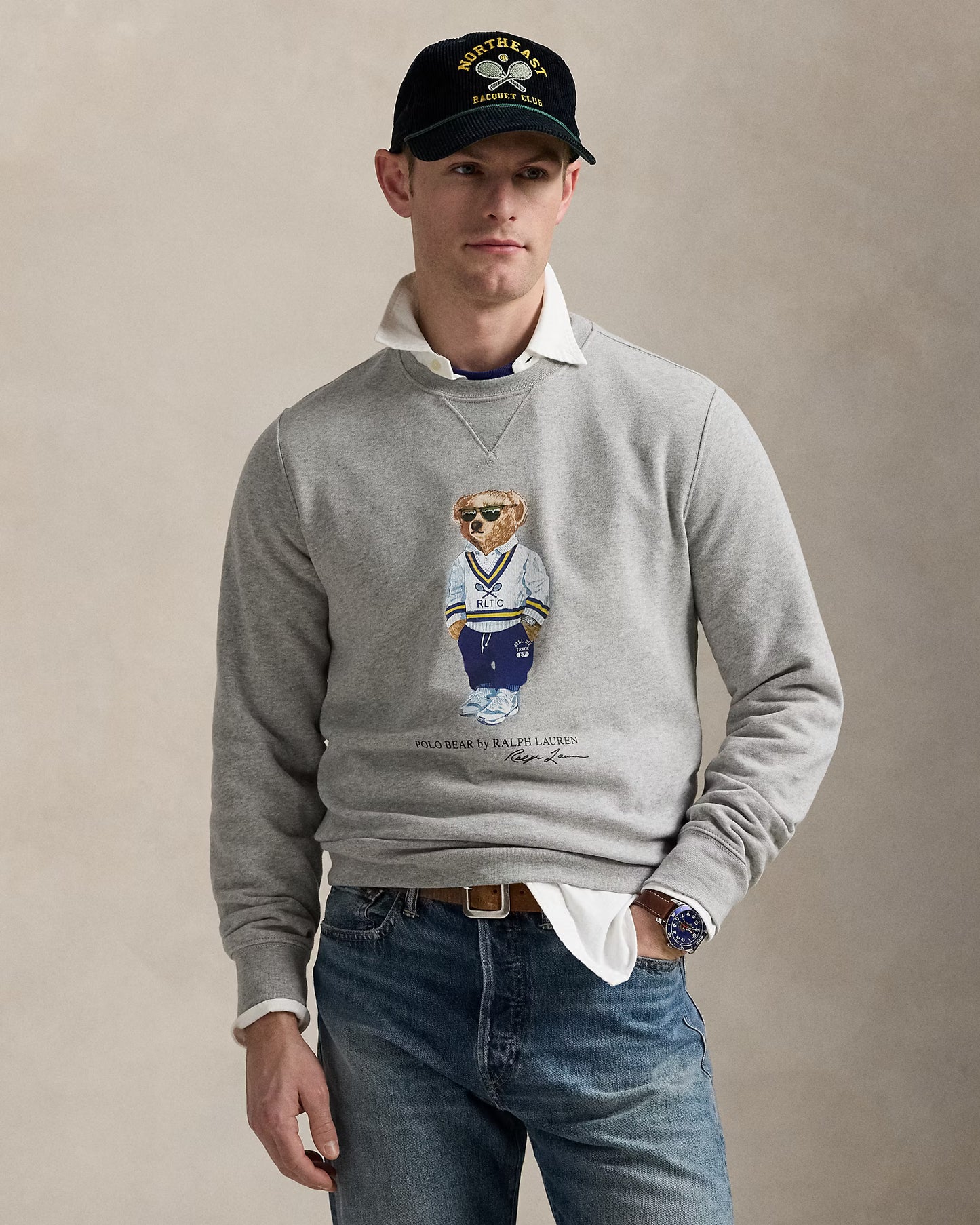 Polo Bear Fleece Sweatshirt