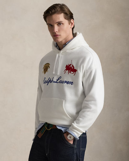 Polera Ralph Lauren Blanca con emblema