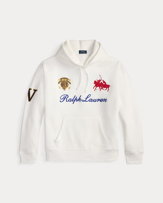 Polera Ralph Lauren Blanca con emblema