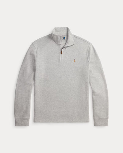 Sweater 1/4 Ralph Lauren Estate Rib Gris [A PEDIDO]