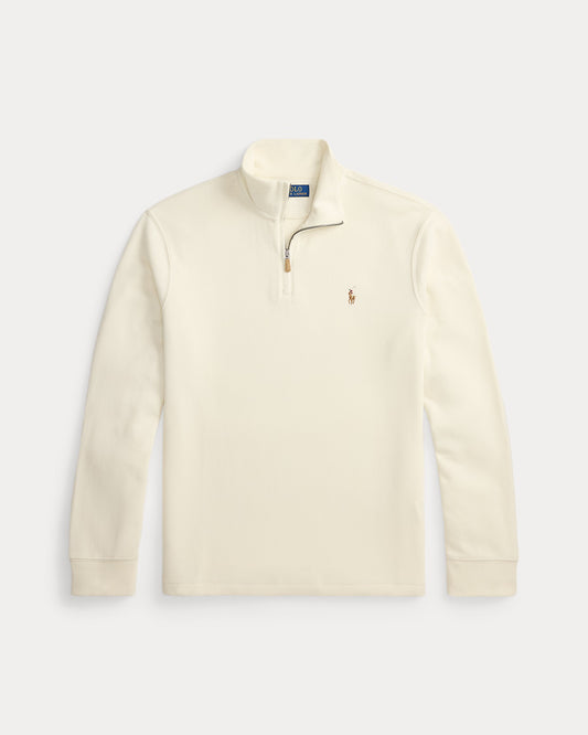 Sweater 1/4 Ralph Lauren Estate Rib Crema [A PEDIDO]