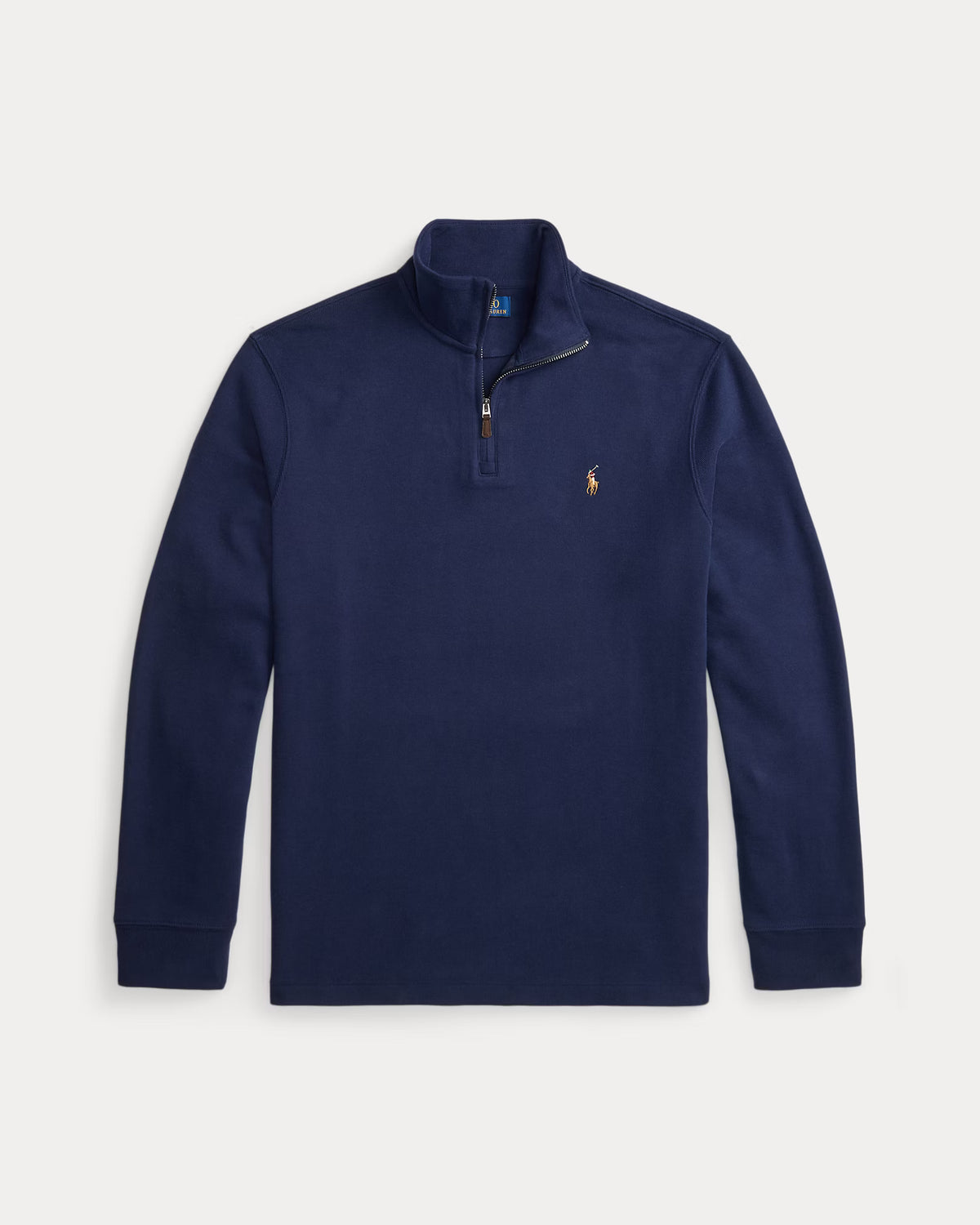 Sweater 1/4 Ralph Lauren Estate Rib Azul [A PEDIDO]