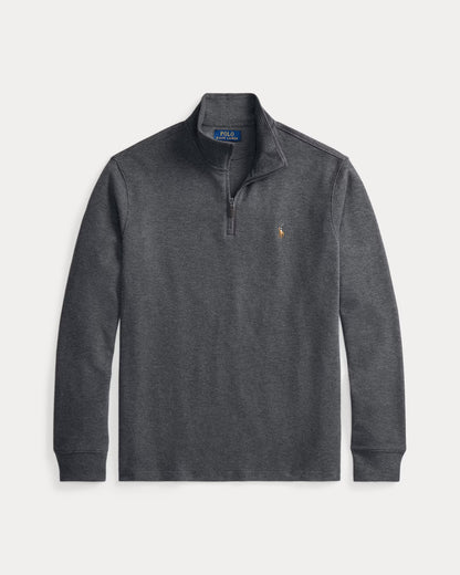 Sweater 1/4 Ralph Lauren Estate Rib Grafito [A PEDIDO]