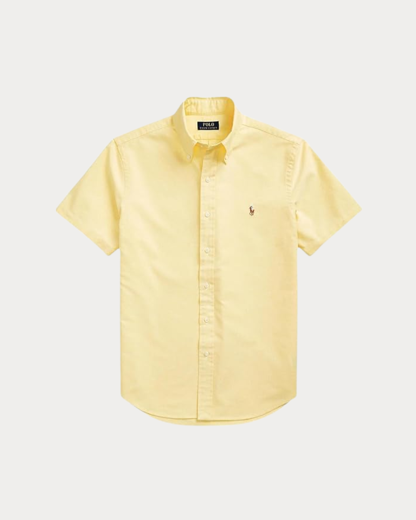 Camisa Ralph Lauren Amarilla Manga Corta