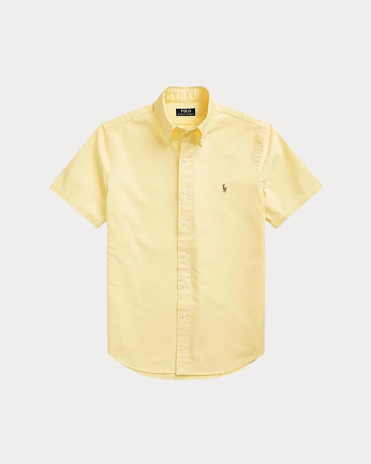 Camisa Ralph Lauren Amarilla Manga Corta