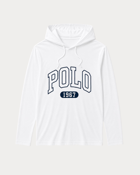 Polo Ralph Lauren con Capucha Blanco Logo