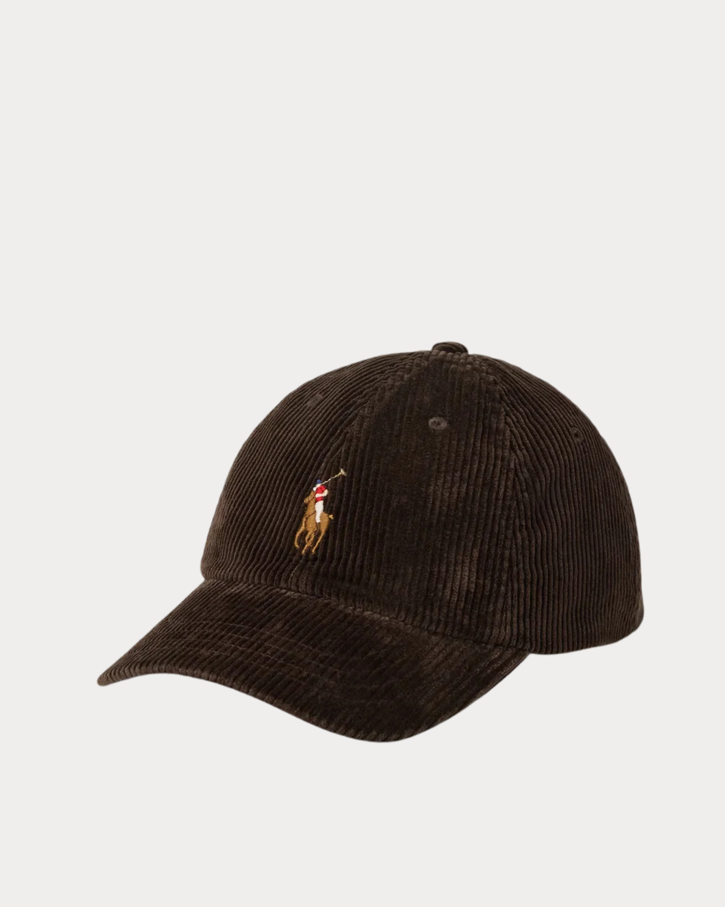 Gorra Ralph Lauren Corduroy Marron