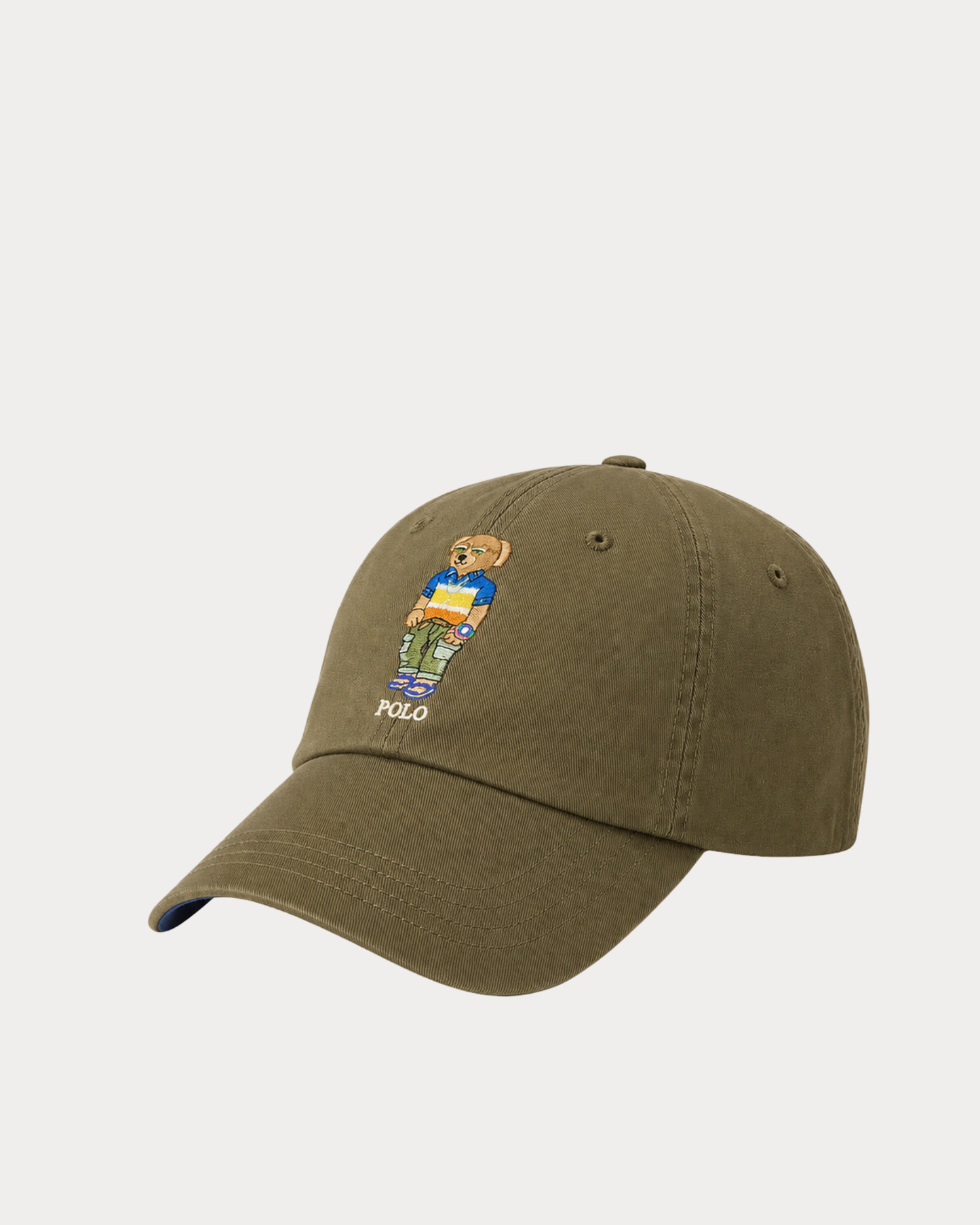 Gorra Ralph Lauren Bear Verde Oliva [PREVENTA]