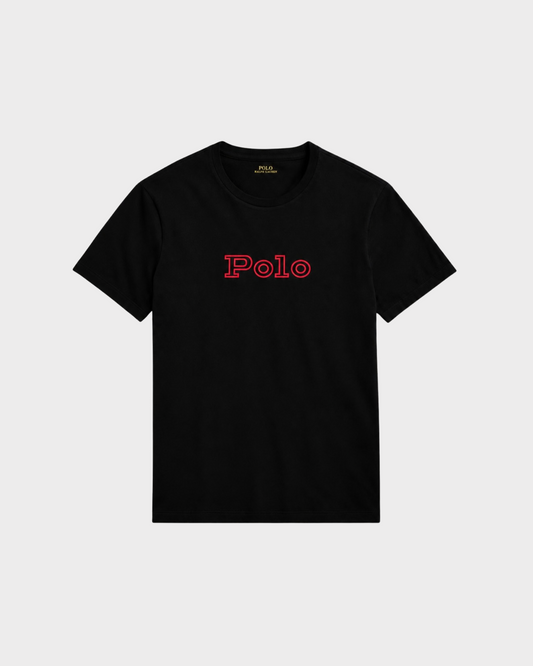 Polo Ralph Lauren Letter Negro